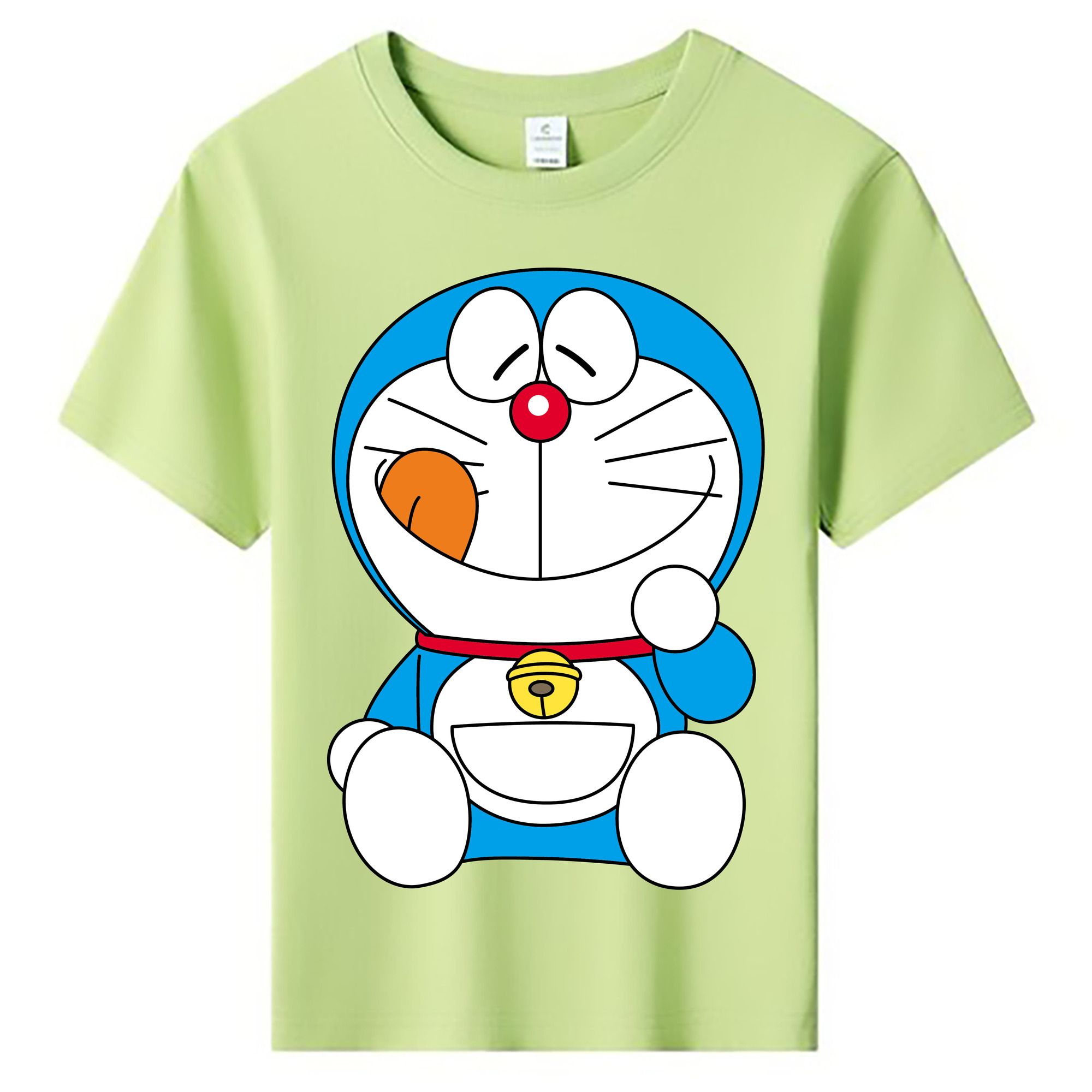 （画像用） ドラえもん Doraemon 綿100％キッズTシャツ（フロントプリント）